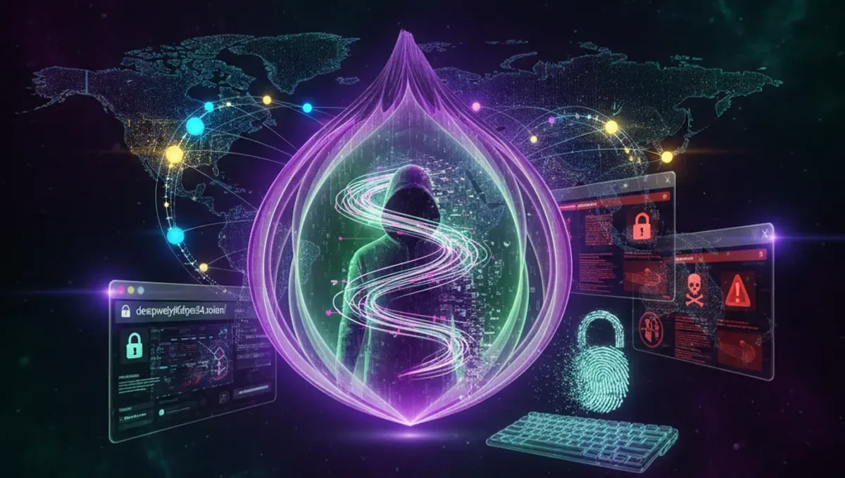 The Onion Router Dark Web: How Tor Works